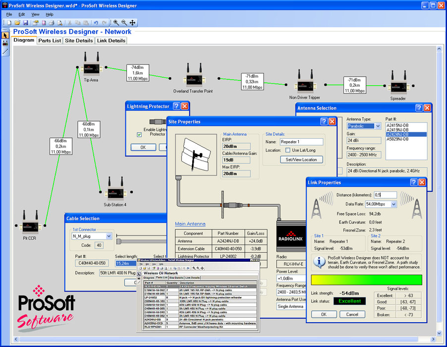 ProSoft Wireless Designer: уникальный и не имеющий себе равных программный инструмент для реализации проектов беспроводных систем промышленного назначения